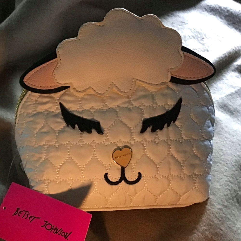Host Pick Betsey Johnson - Lamb Novelty Art Deco Purse / Bag - So Adorable
